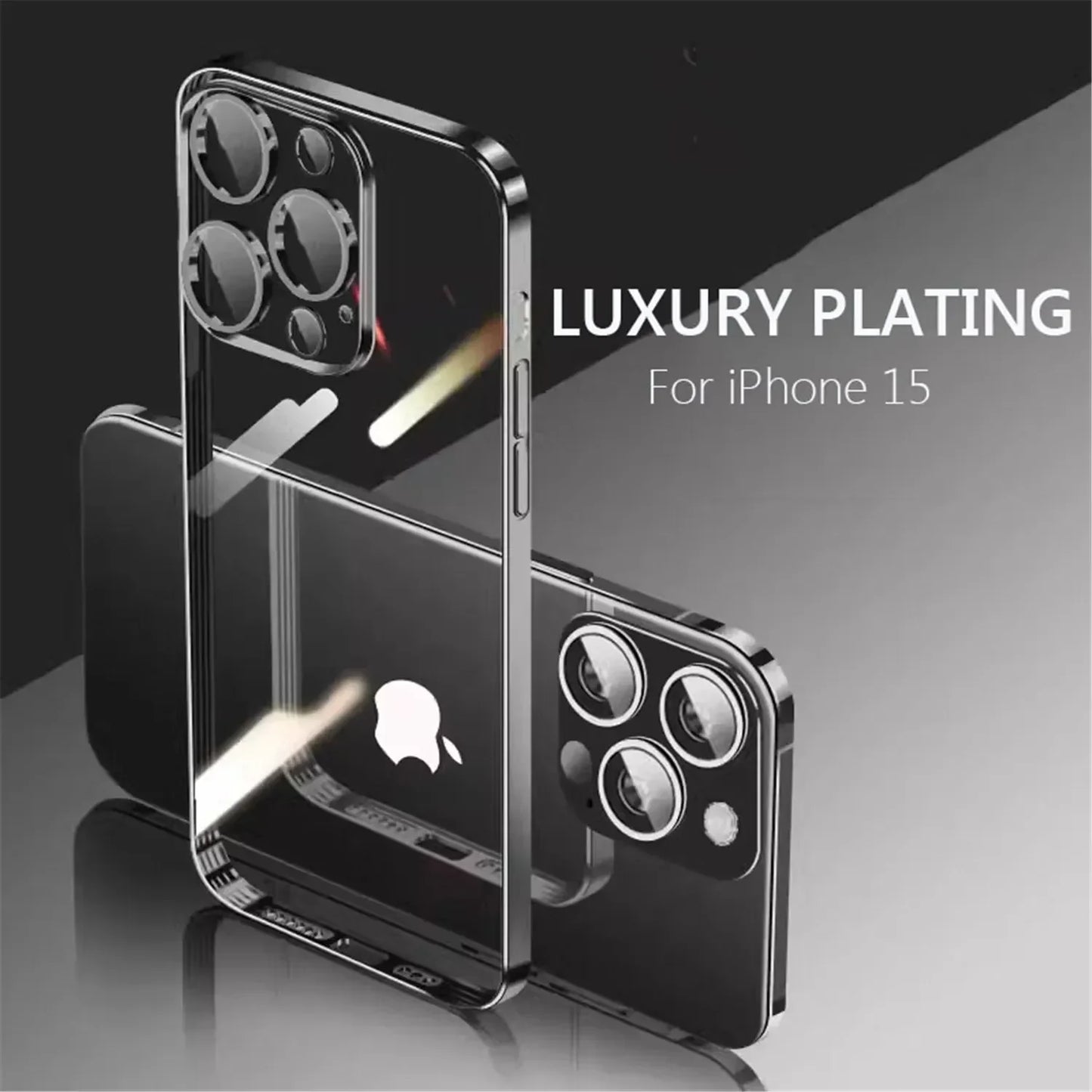 Coque Transparente Prenium iPhone 15/16 - Anti-Choc & Élégante