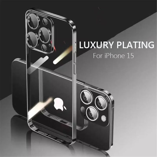 Coque Transparente Prenium iPhone 15/16 - Anti-Choc & Élégante