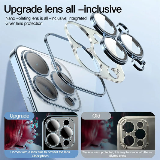 Coque Transparente Prenium iPhone 15/16 - Anti-Choc & Élégante