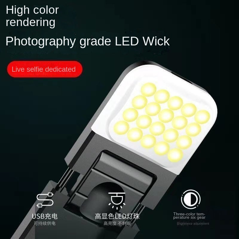 Perche Selfie Bluetooth avec Lumière LED - Trépied Intégré