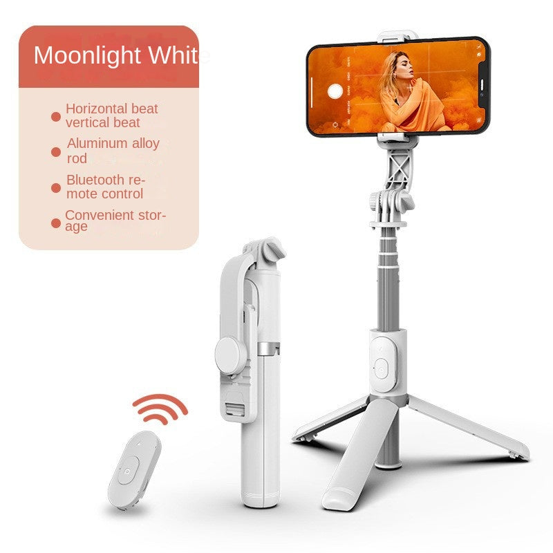 Perche Selfie Bluetooth avec Lumière LED - Trépied Intégré